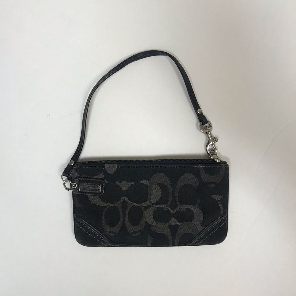 Coach Wristlet Black